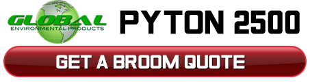Global Python 2500 Tube Brooms